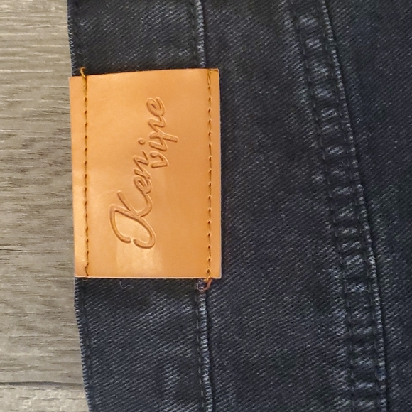 Kenvibe | Jeans | Kenvibe Spider Web High Rise Wide Leg Black Jeans ...